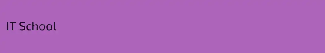 IT School